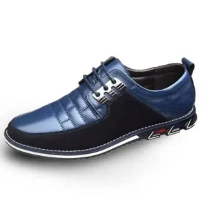 Dodtools Men Casual Check Pu Shoes