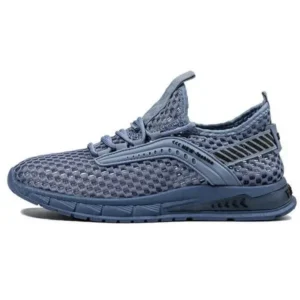 Dodtools Men Casual Breathable Hollow Mesh Soft Sole Sports Shoes