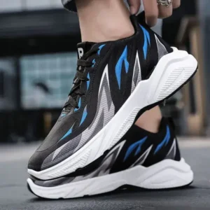 Dodtools Men Fashion Color Matching Breathable Running Sneakers